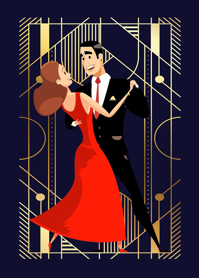 Art Deco poster