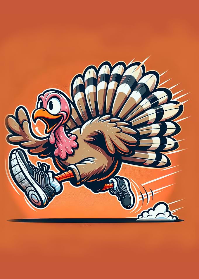 Marathon Turkey in Running