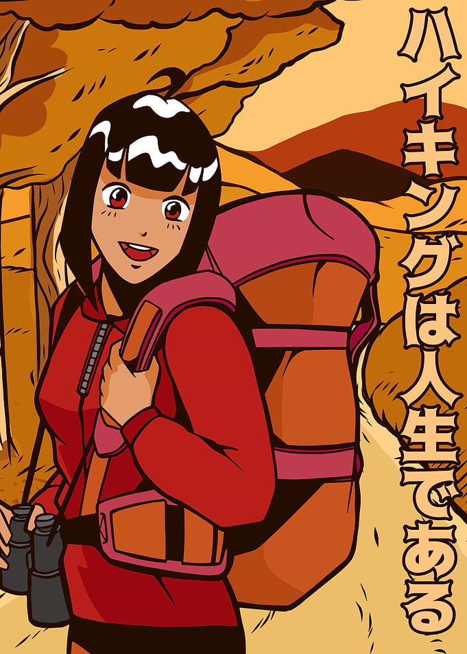 Anime Hiking