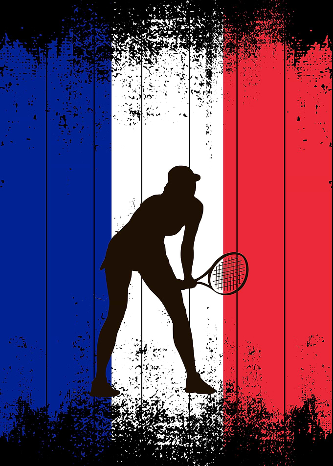 France tennis player with
