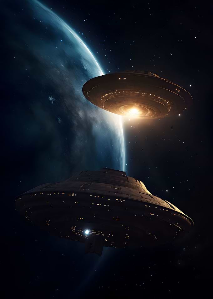 Spaceships in space