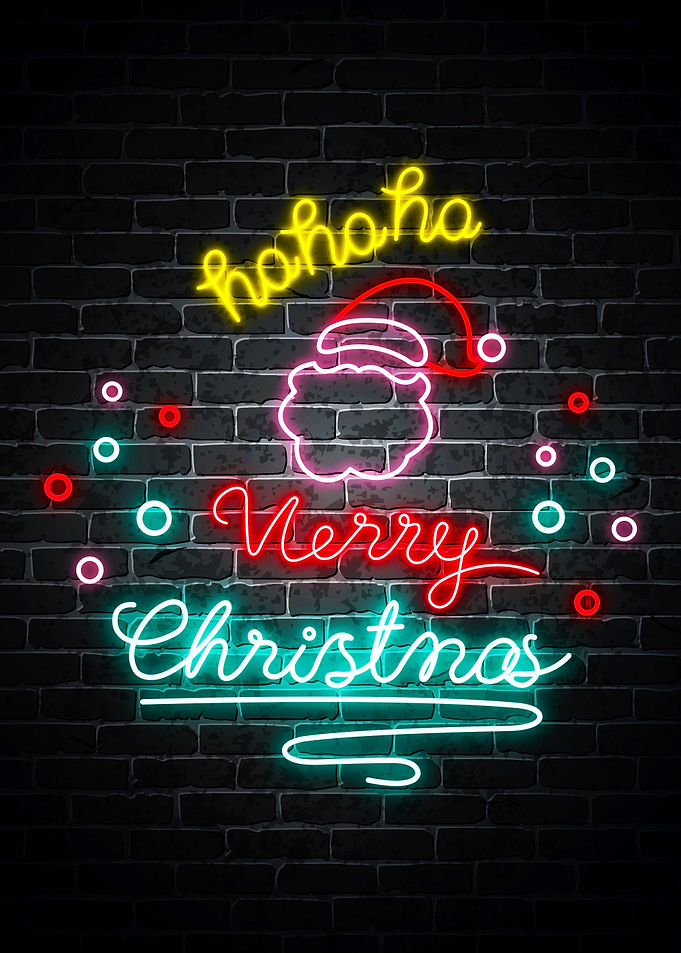 Merry Christmas Neon Light