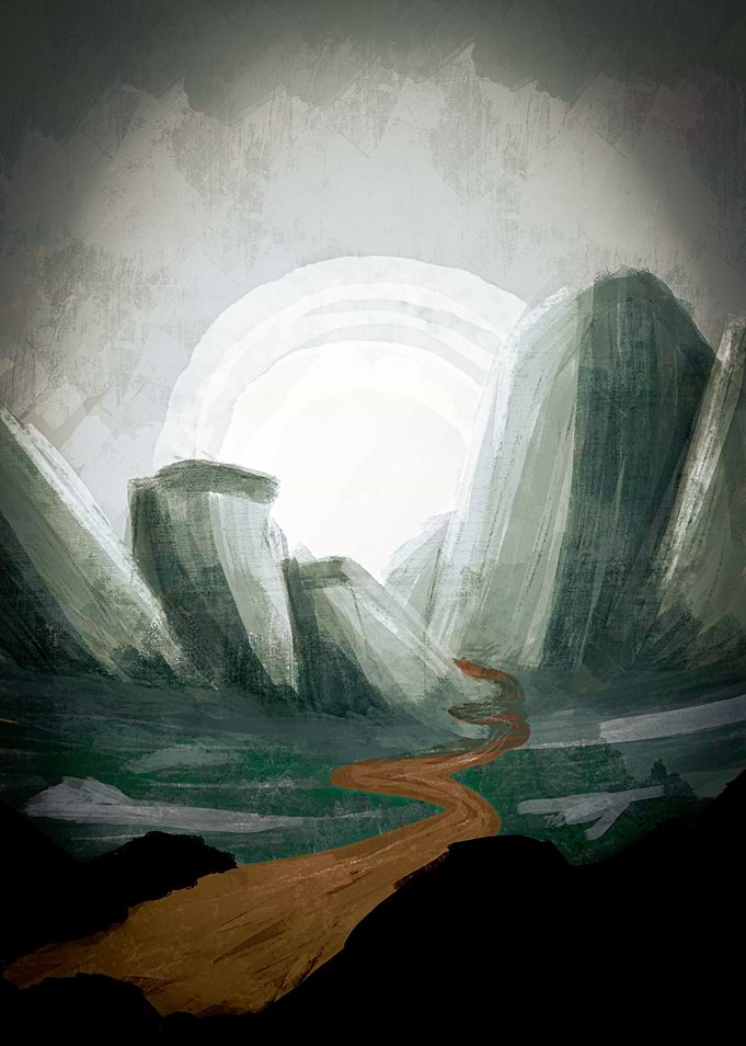 The great green mountains