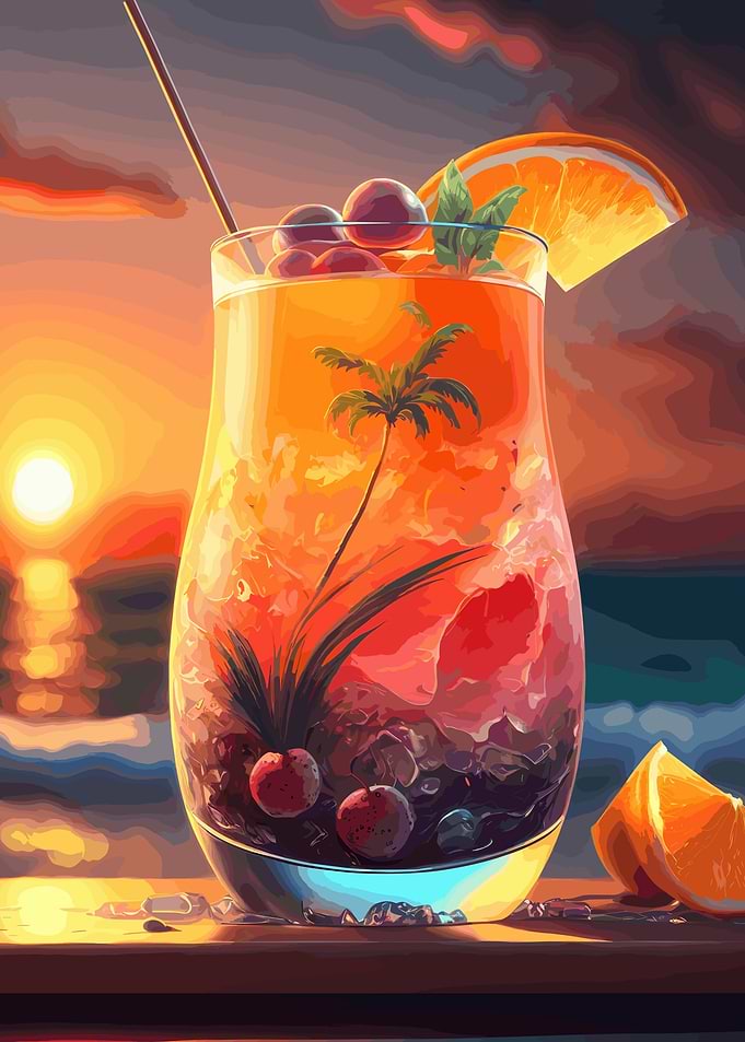 Cocktail Colorful