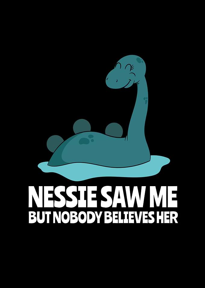 Funny Nessie Monster