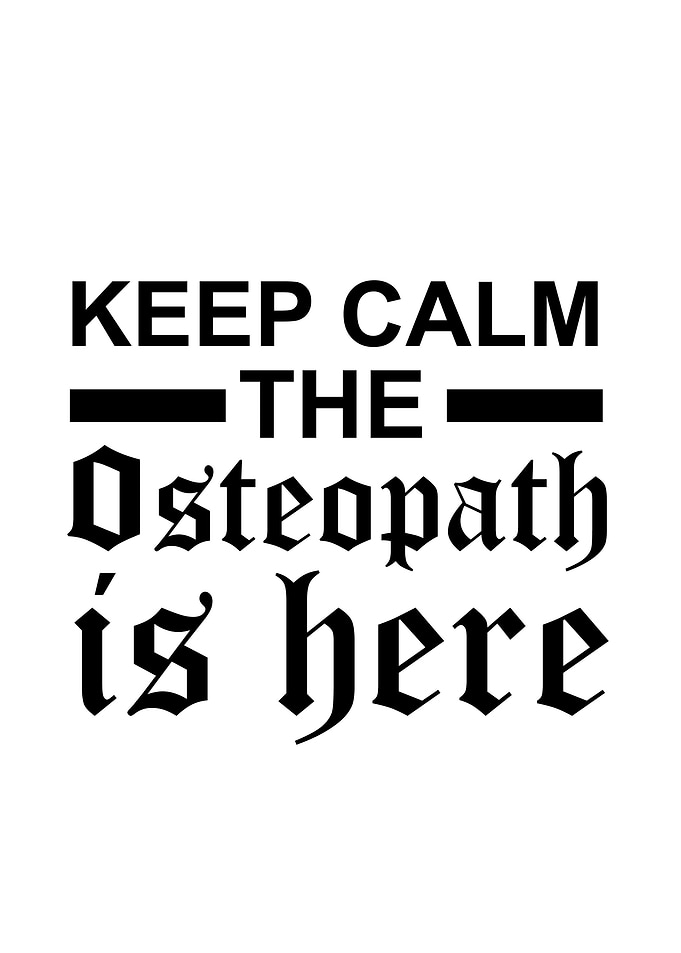 The osteopath is here
