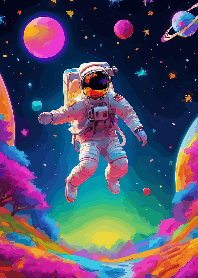 astronaut float