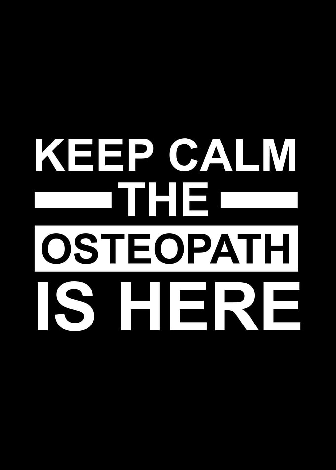 The osteopath is here