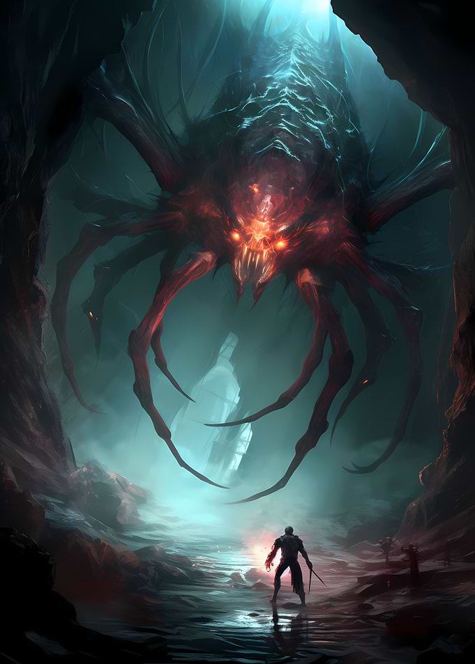 Fantasy Endboss Monster
