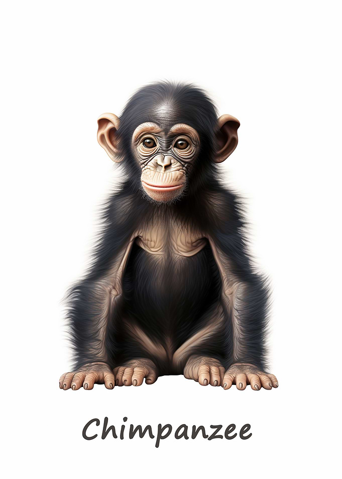 Chimpanzee baby