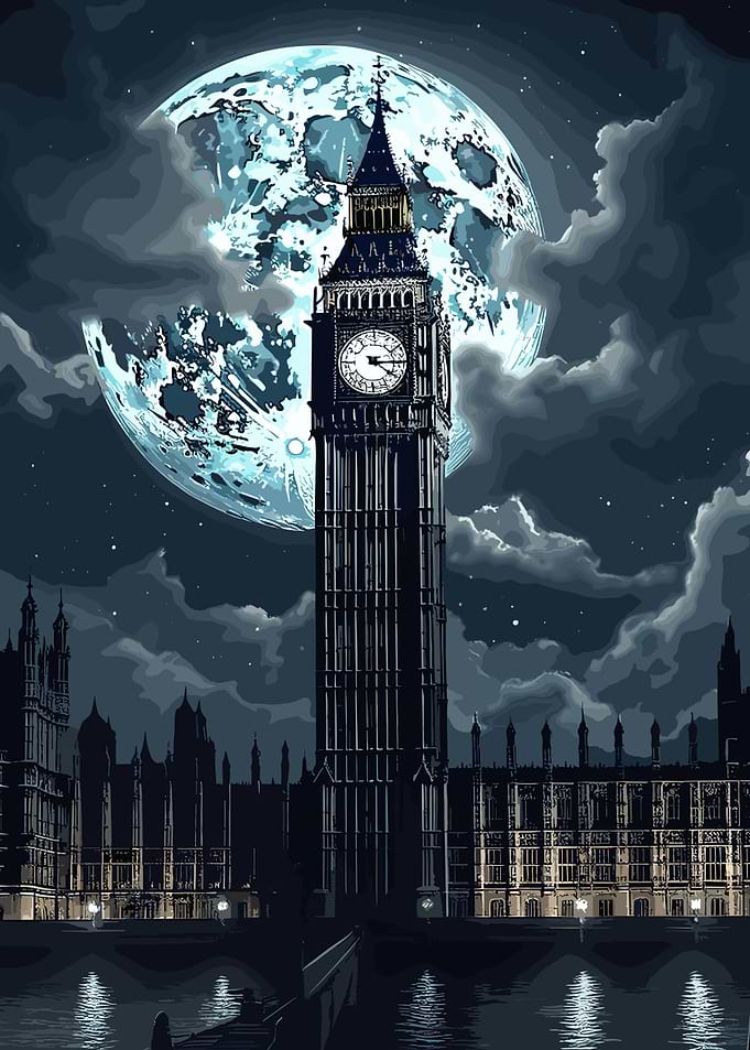 London Stormy Day