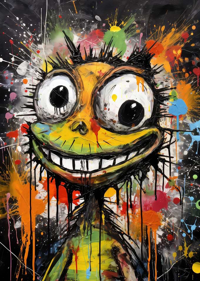 Gecko Graffiti Street Art