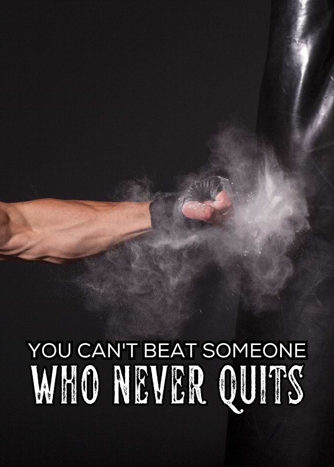 never quits motivational