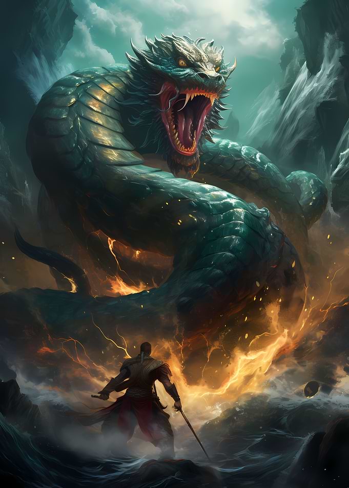 Fantasy Endboss Monster