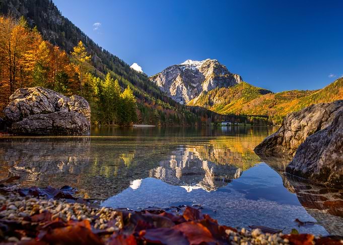Lake Langbath in Autumn
