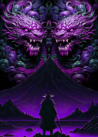 SAMURAI AND DRAGON