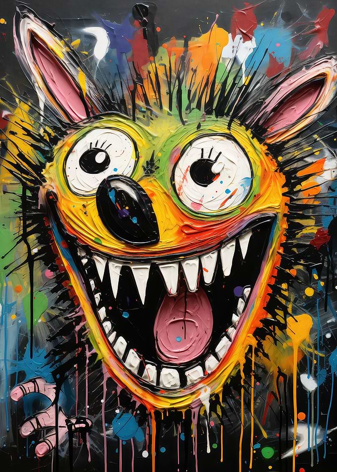Crazy Graffiti Street Art