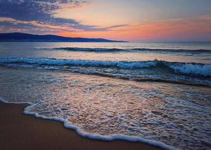 Early morning on the beach
