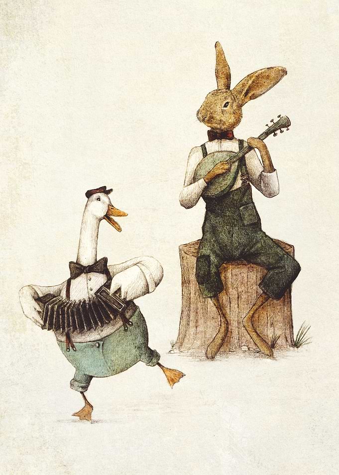 Feathered Furry Harmony