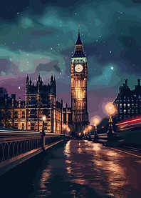 London Stormy Day