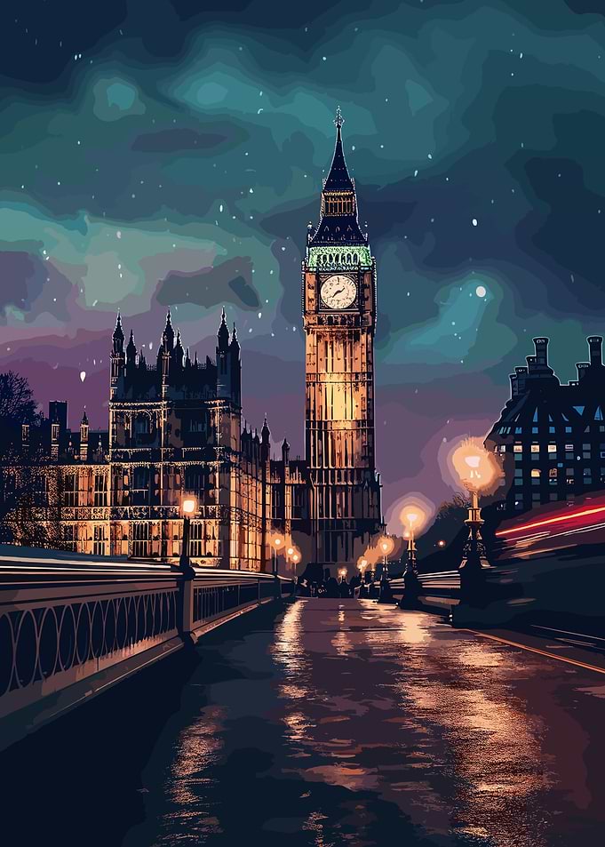 London Stormy Day