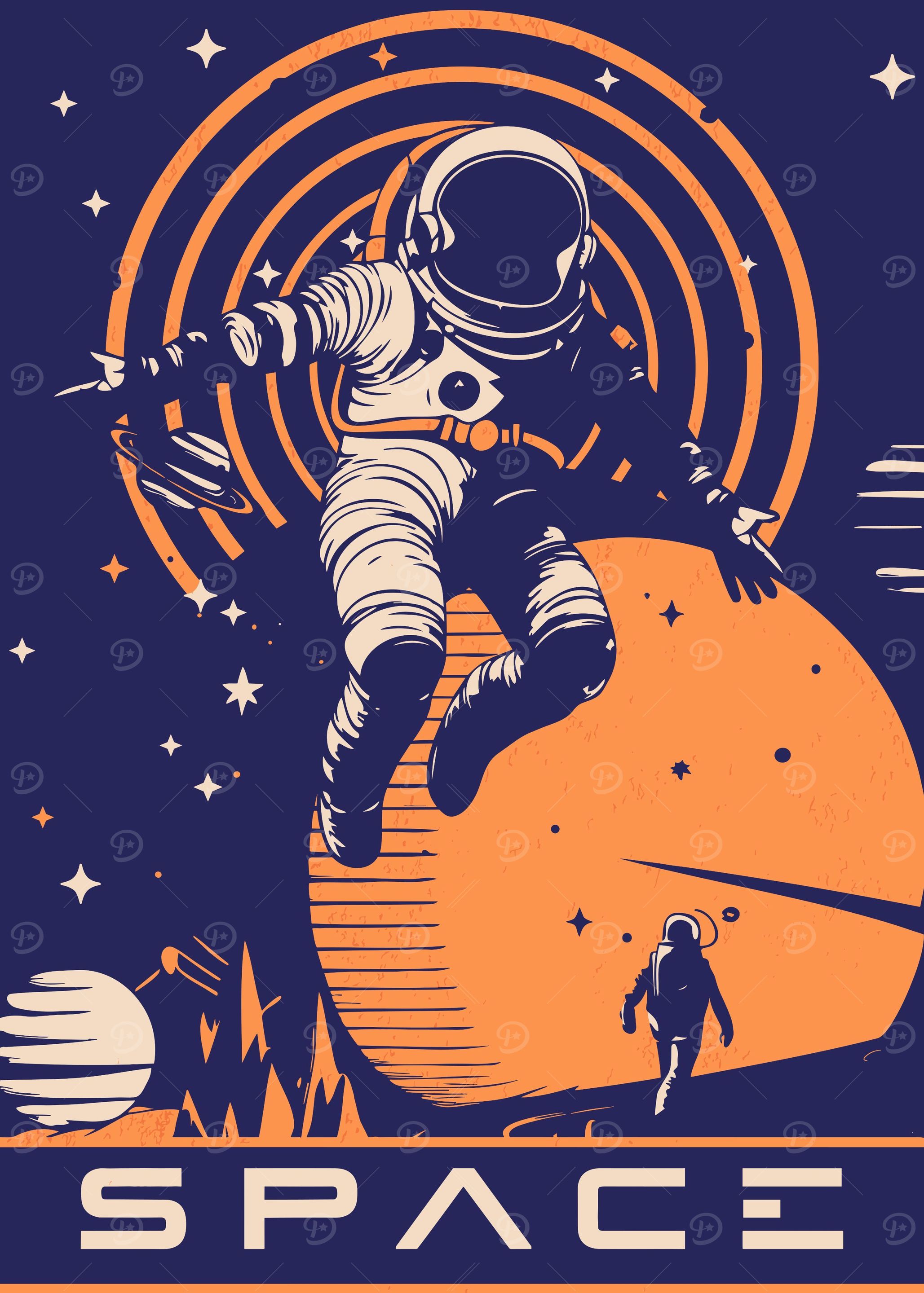 Astronaut In Space