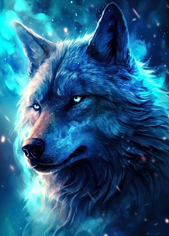 fierce space wolf