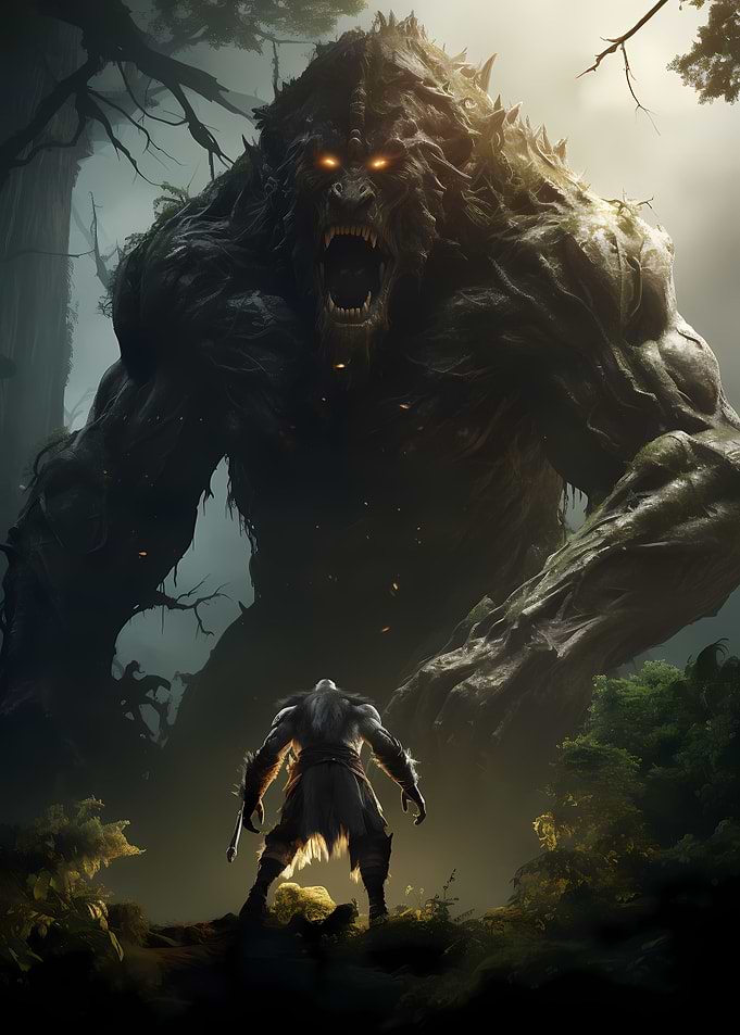 Fantasy Endboss Monster