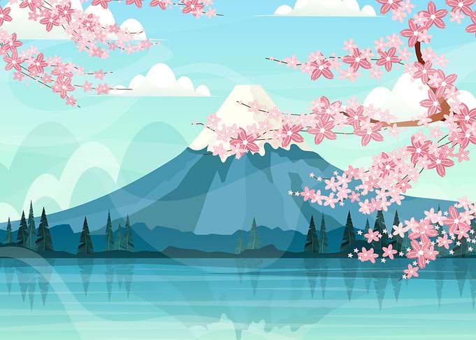 Landscape Mount Fuji