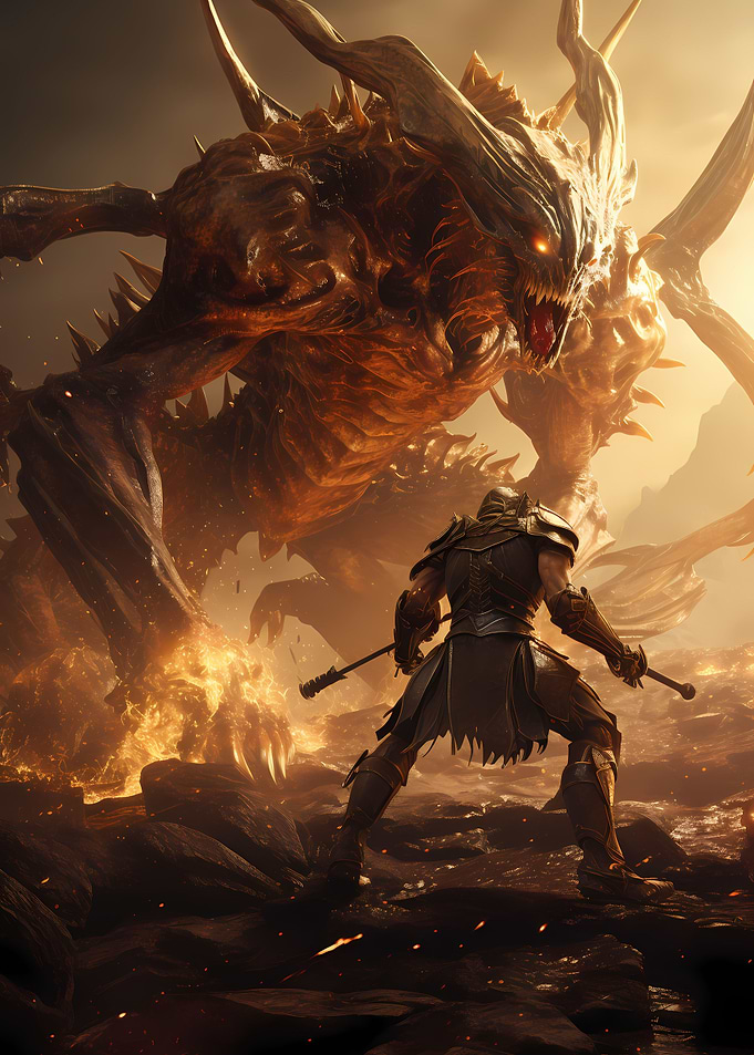 Fantasy Endboss Monster