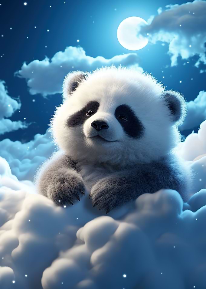 Fluffy Panda