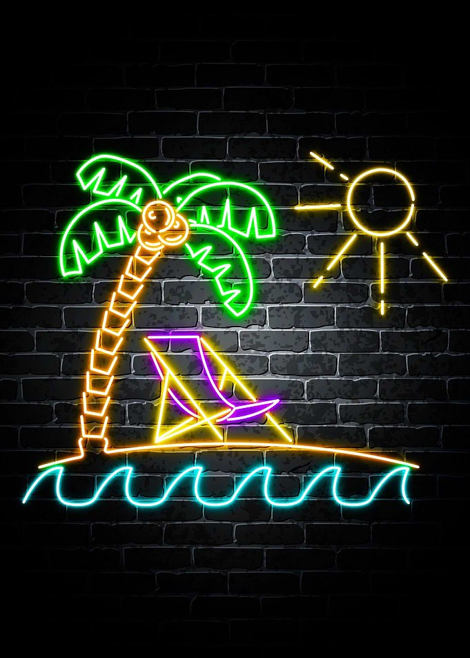 Neon Summer Time