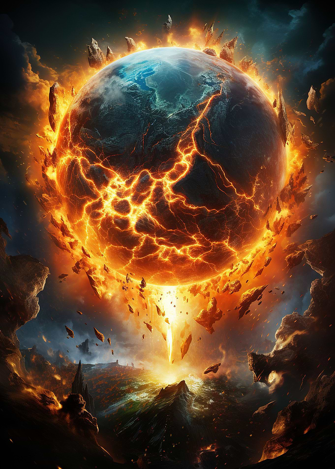 Exploding Earth