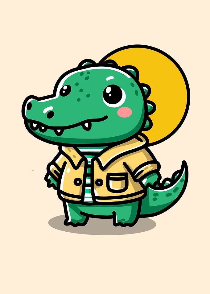 Cute Crocodile