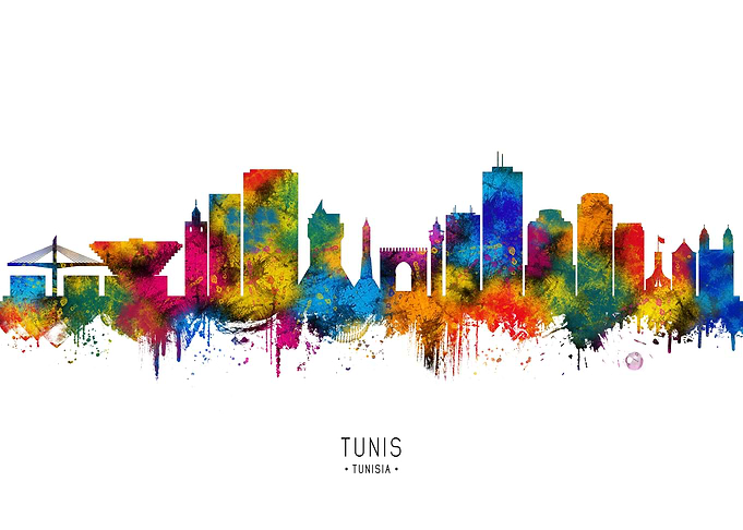 Tunis Skyline