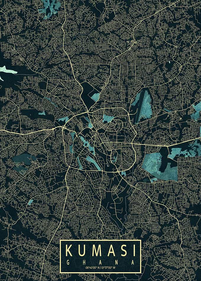 Kumasi City Map Summer