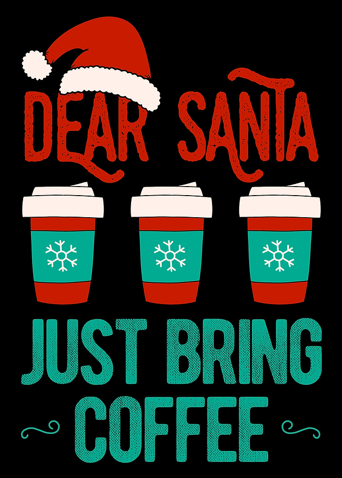 Funny Christmas Coffee