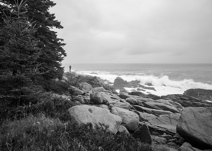 Hiking in Acadia
