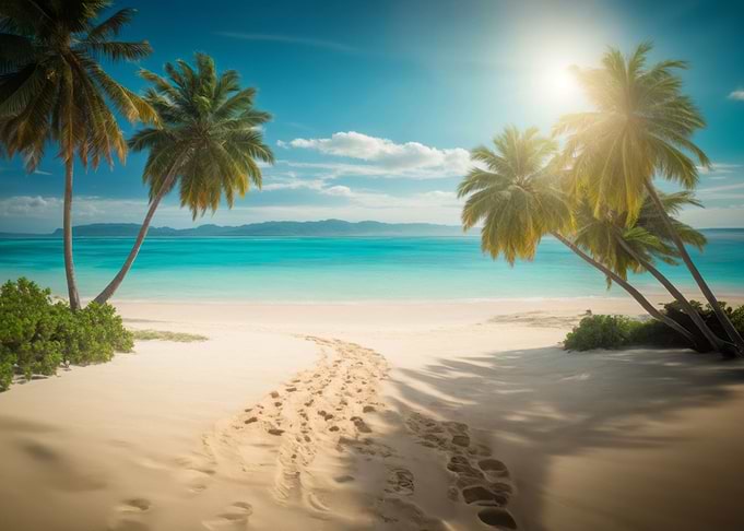 Tropical Paradise Beach