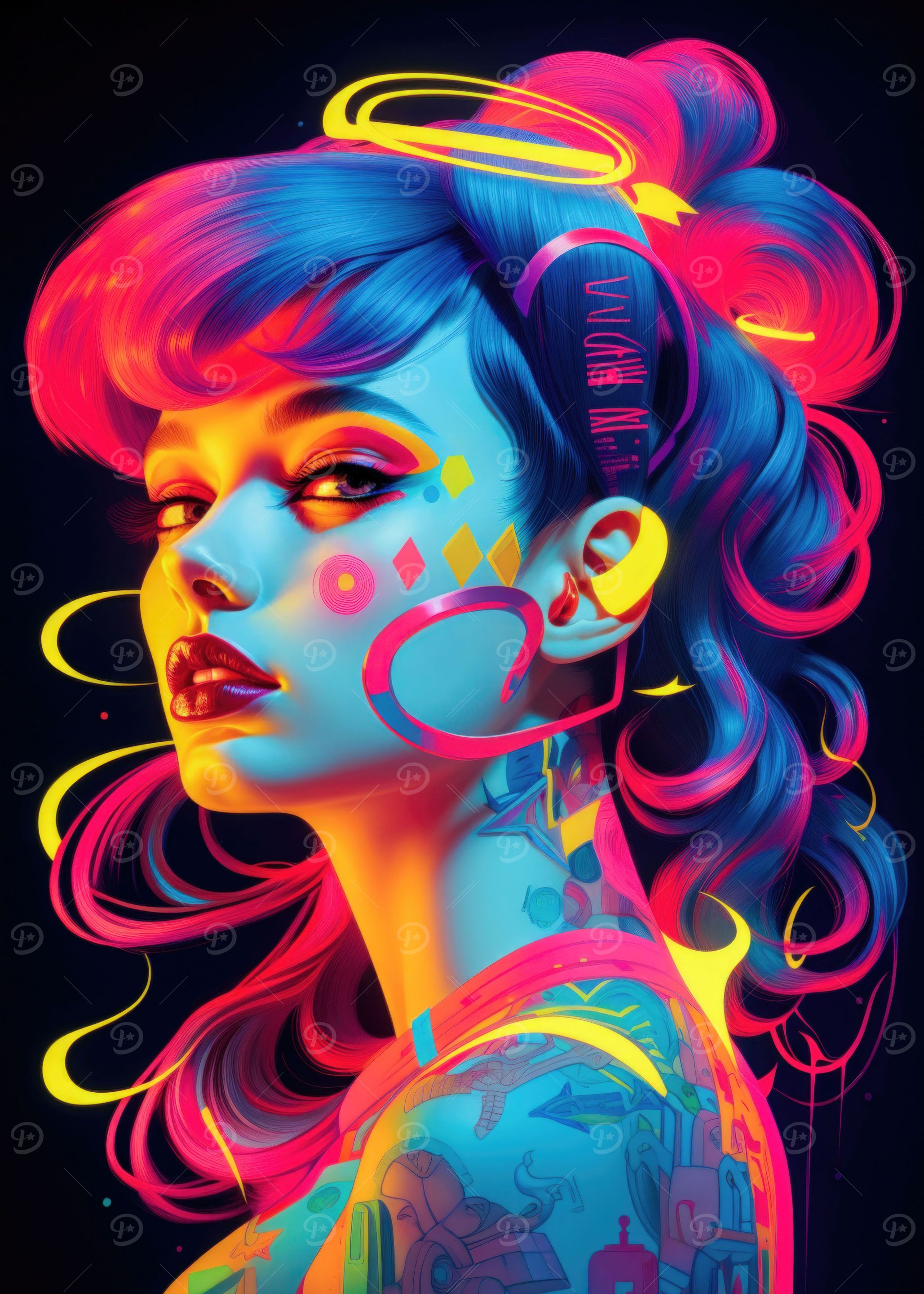 Vintage Pin Up Girl