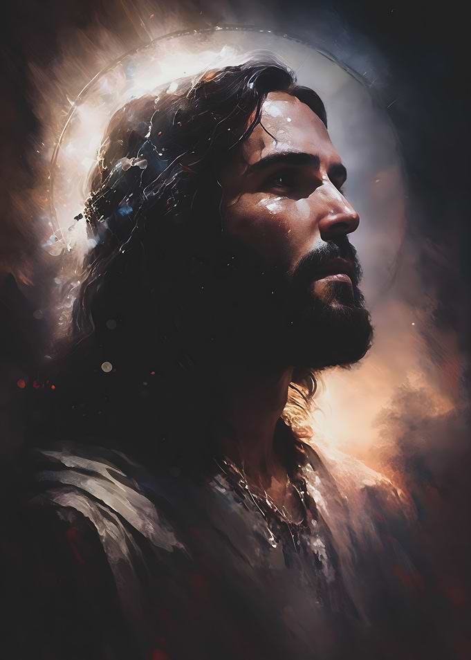 Jesus and the halo