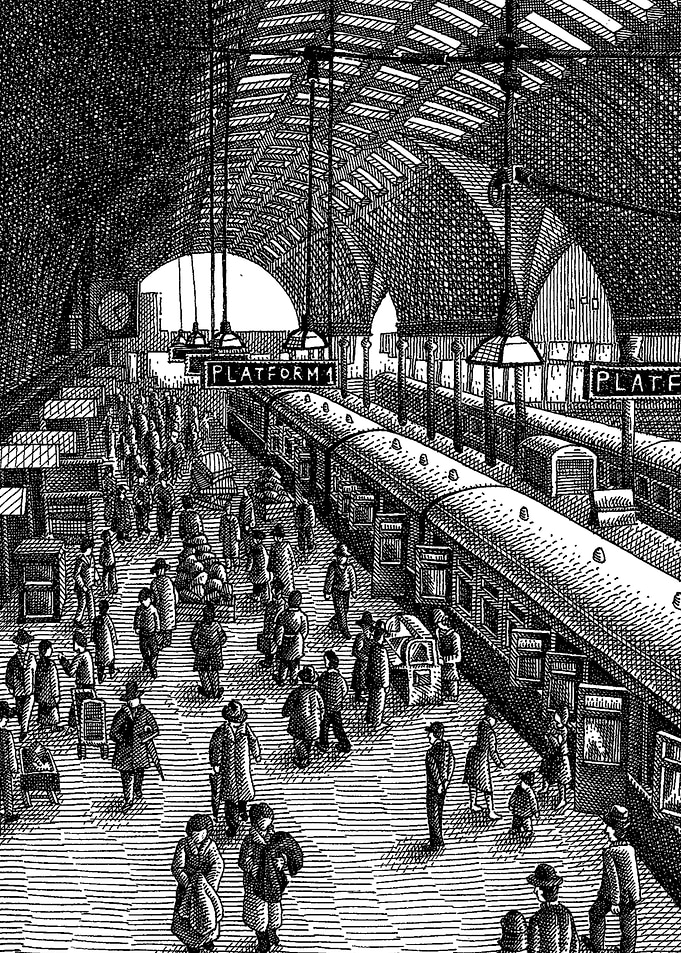 train station