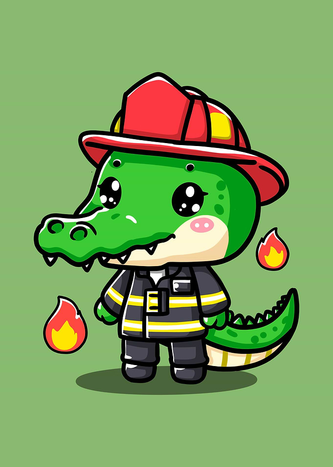 Cute Crocodile