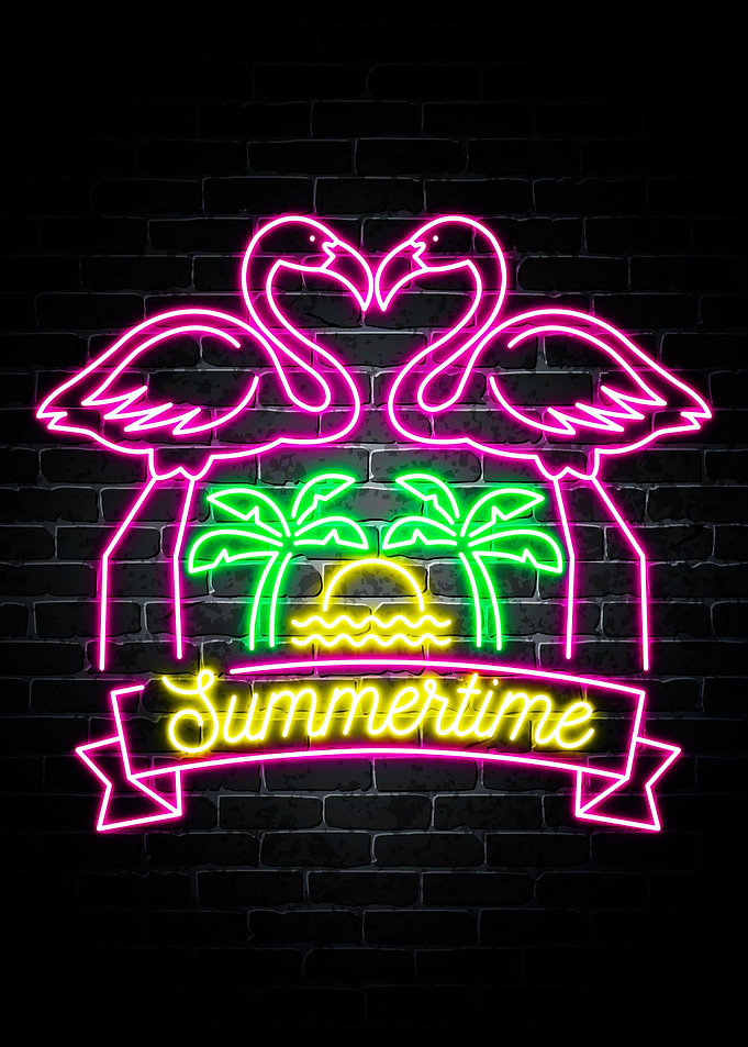 Neon Summer Time