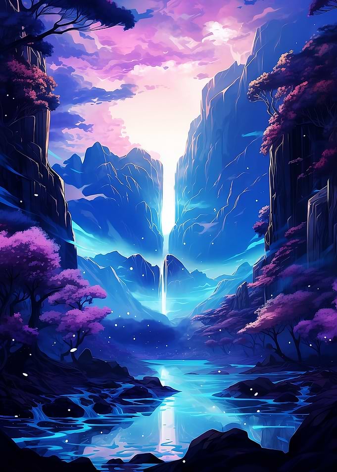 Cherry Dreams Neon Peaks
