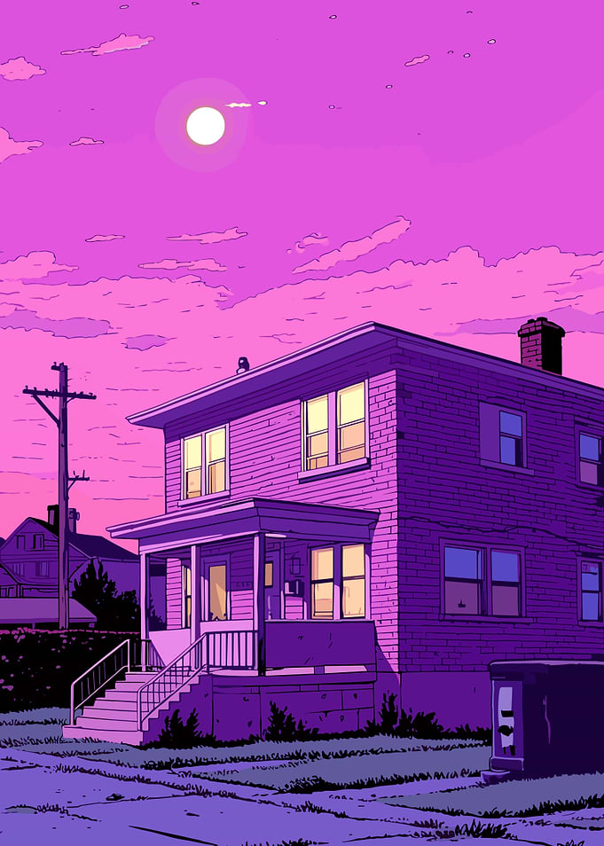Lofi Pink Retro