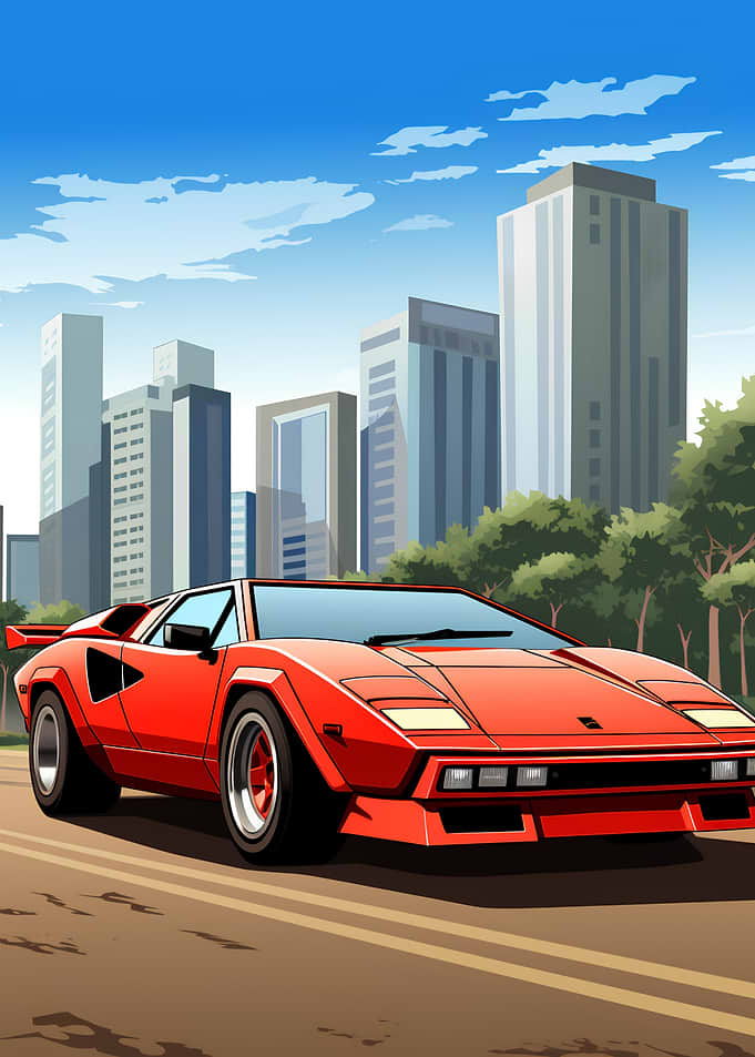 Ferrari Countach Vector