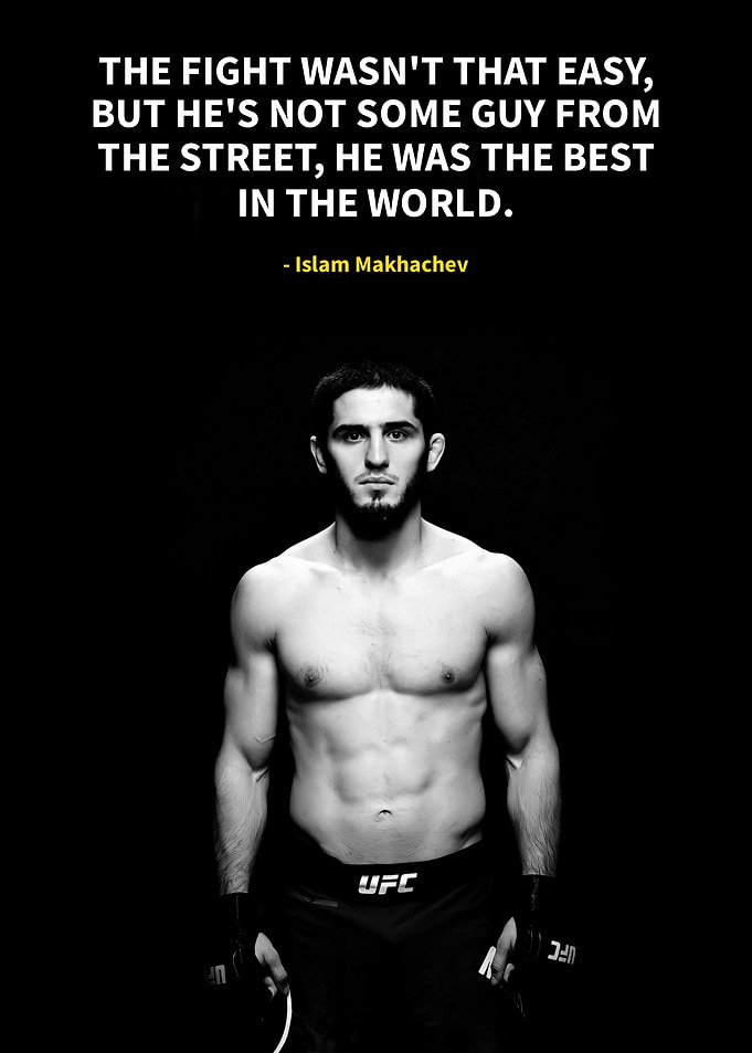 Islam Makhachev quotes