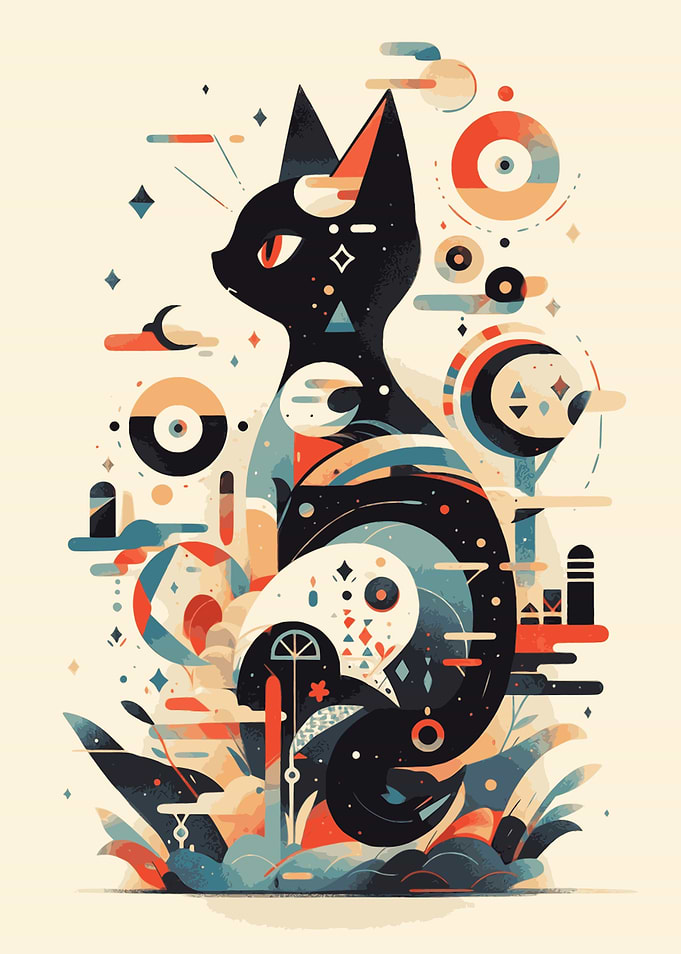 Dreamscape Cat