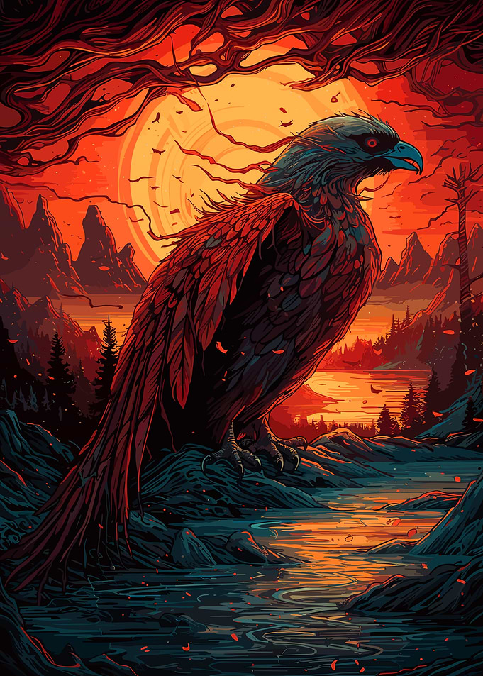 Crimson Eyed Phoenix